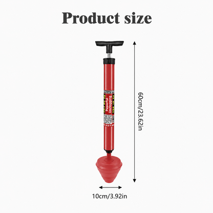 🚽High Pressure DrainCleaner - Powerful Toilet &Sink Clog Remover Tool
